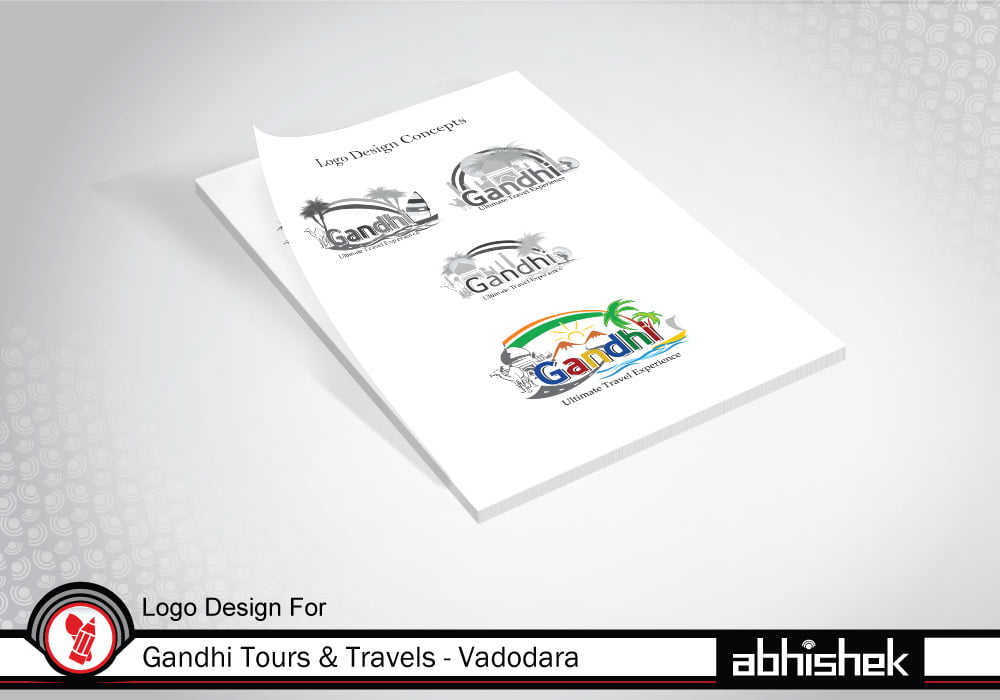 Travel Logo | Corporate Travels Logo | Gandhi Travels Logo | Travels Logo Option | Creative Travels Logo