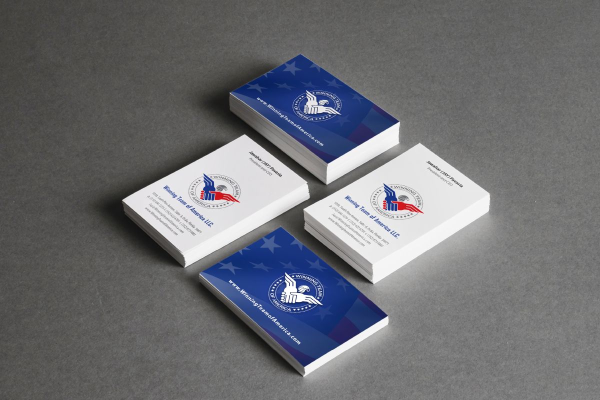 Business Card Design for Oci Visa Consultant
