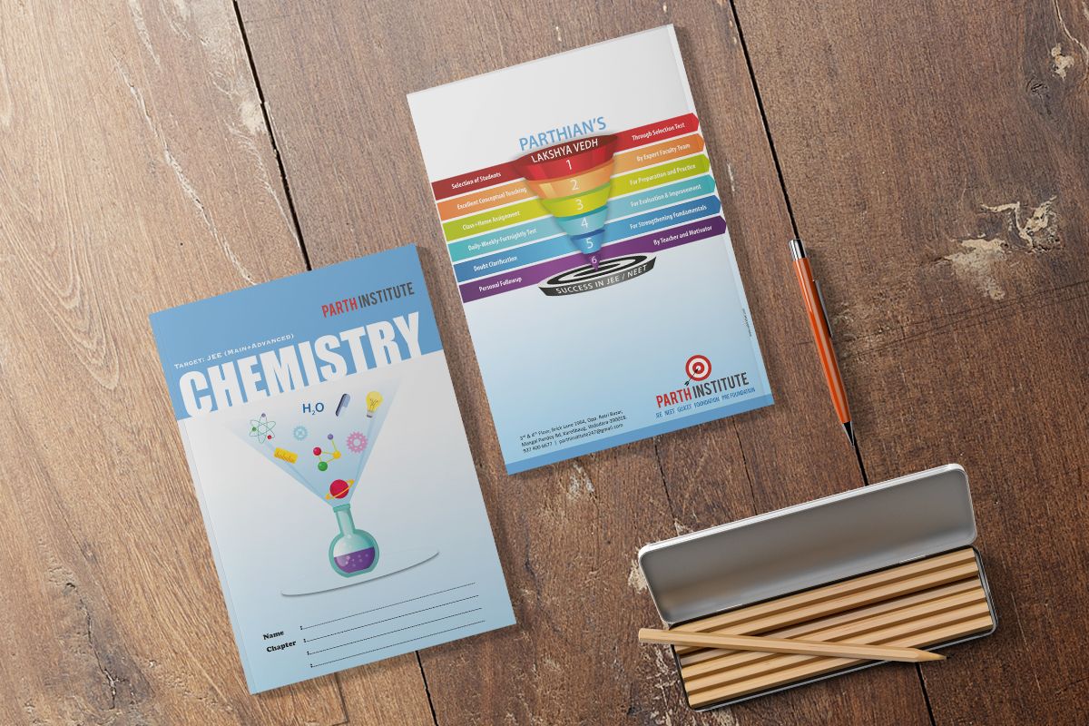 Education Institute - Chemistry Book Cover Page Design