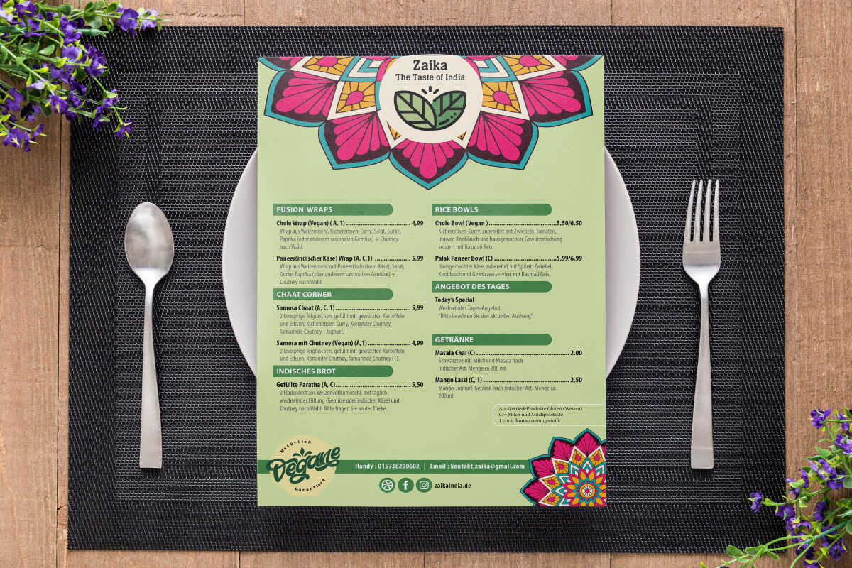 food menu design, restaurant menu design, street food menu design