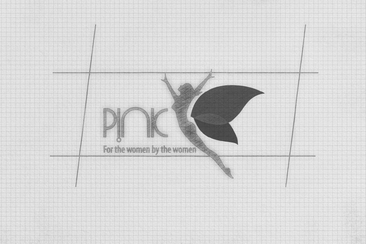 Sketch Logo for sanitary pads, hygiene and care