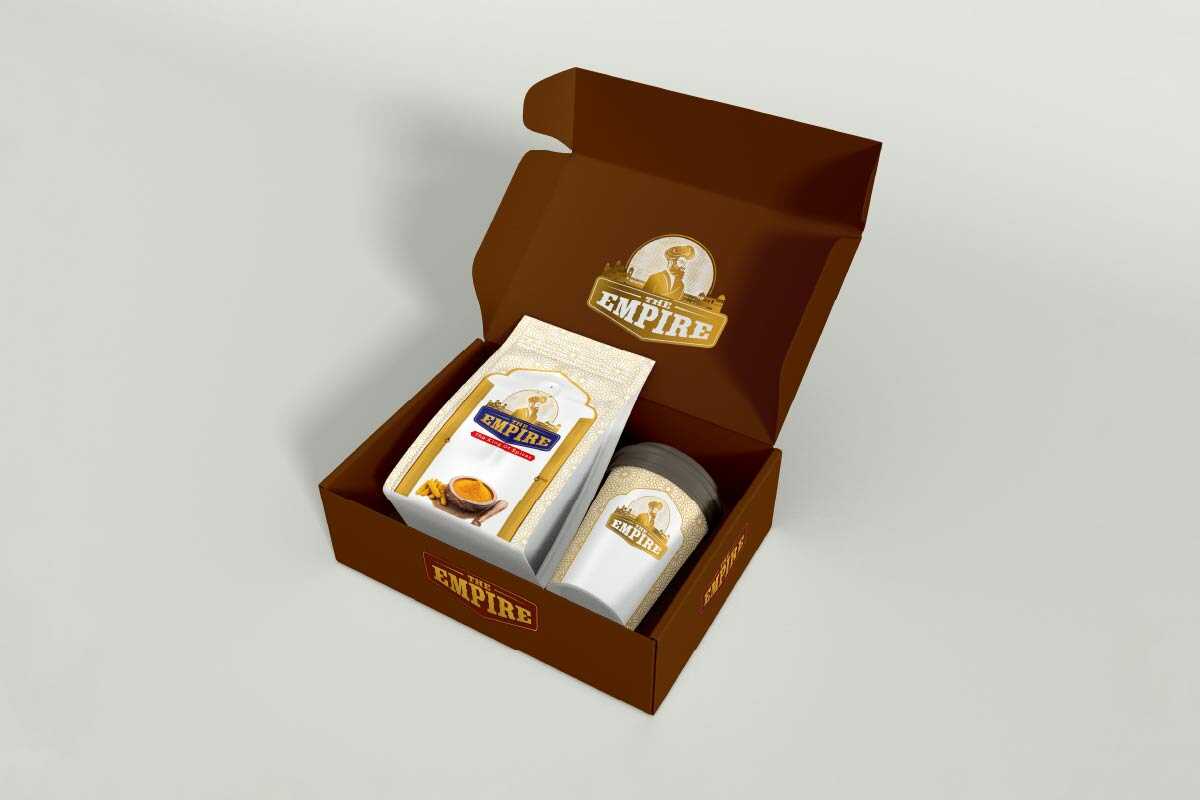 Packaging design for spices brand in London