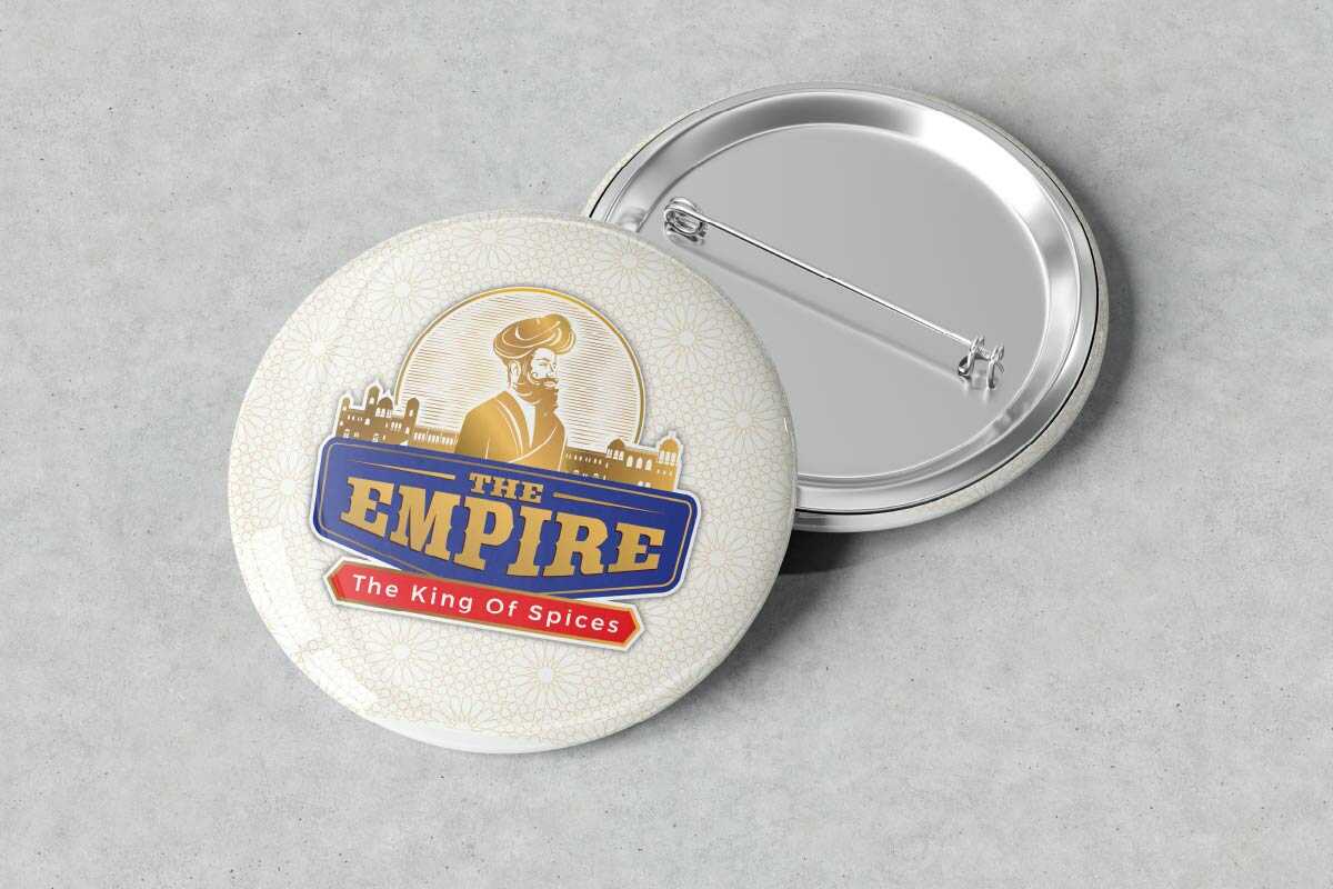 spices company Staff cloth badge spices company Staff cloth badge