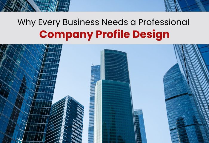 Why Every Business Needs a Professional Company Profile Design